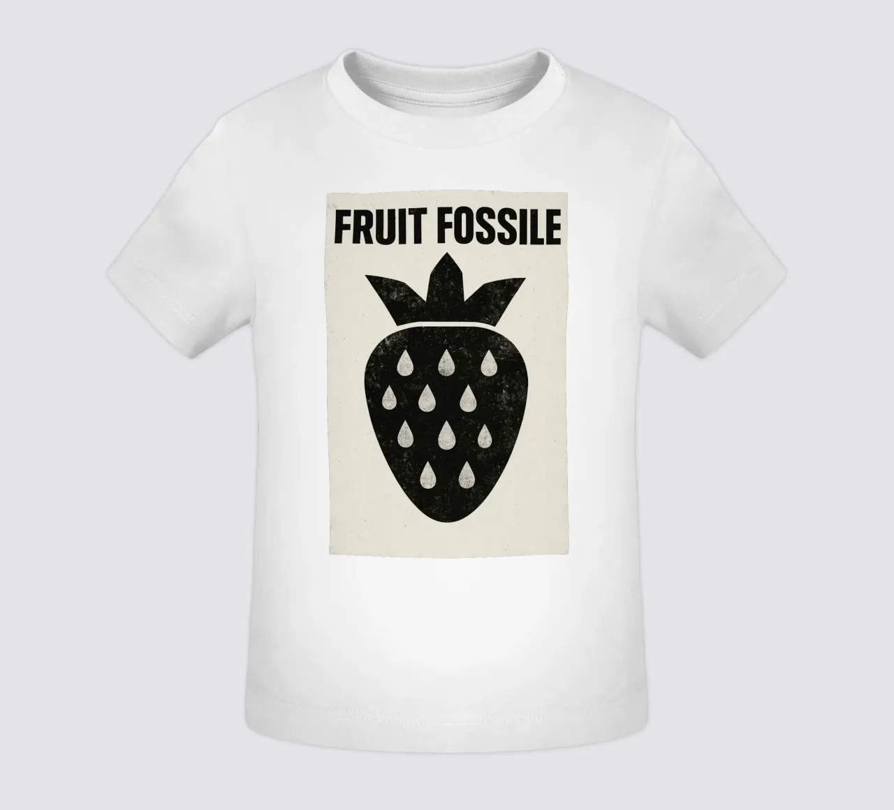 Fruit Fossile - Fragole in modalità post-punk maglietta neonato da Pop and Fruits - Affiches & posters