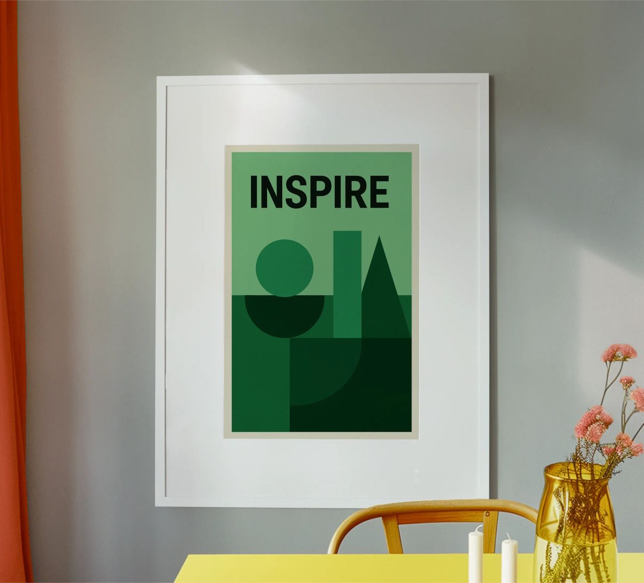 Inspire Poster von Studio M