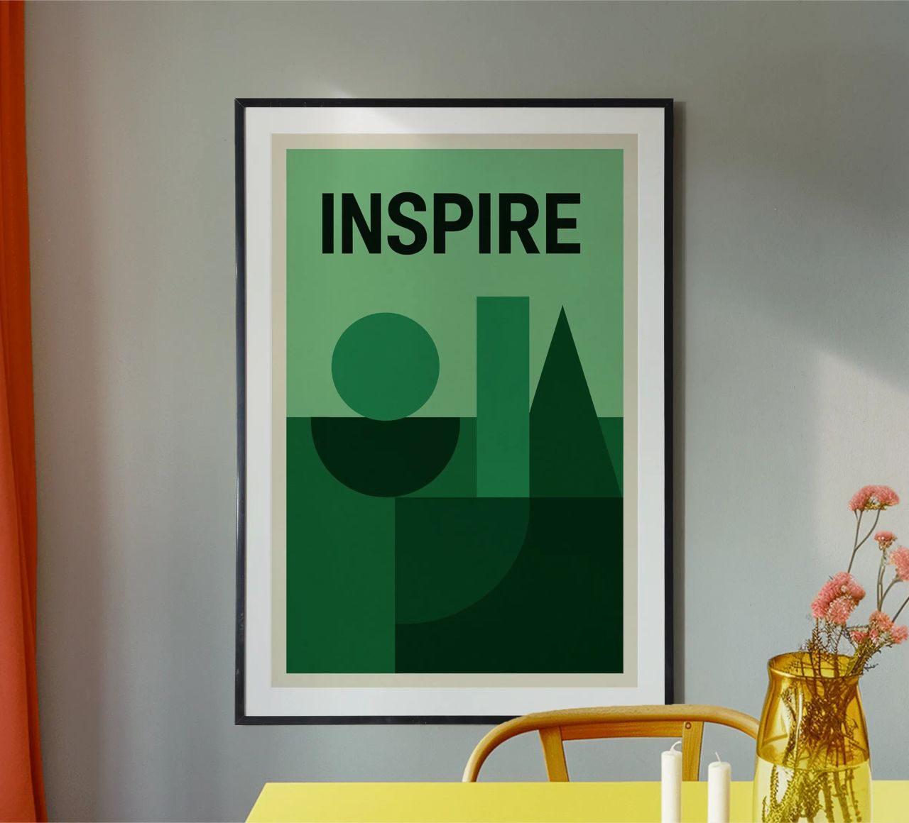 Inspire Poster von Studio M