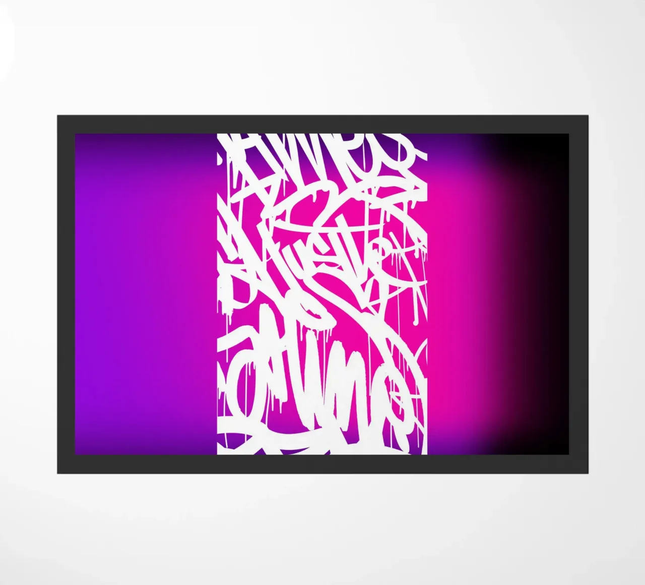 minimal graffito zerbino da Flo Klein