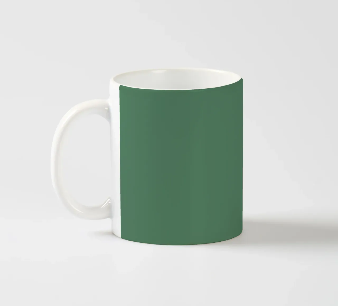 Imprimé typographique Wake Up Kick Ass en jaune et vert mug en céramique de THE MOTIVATED TYPE