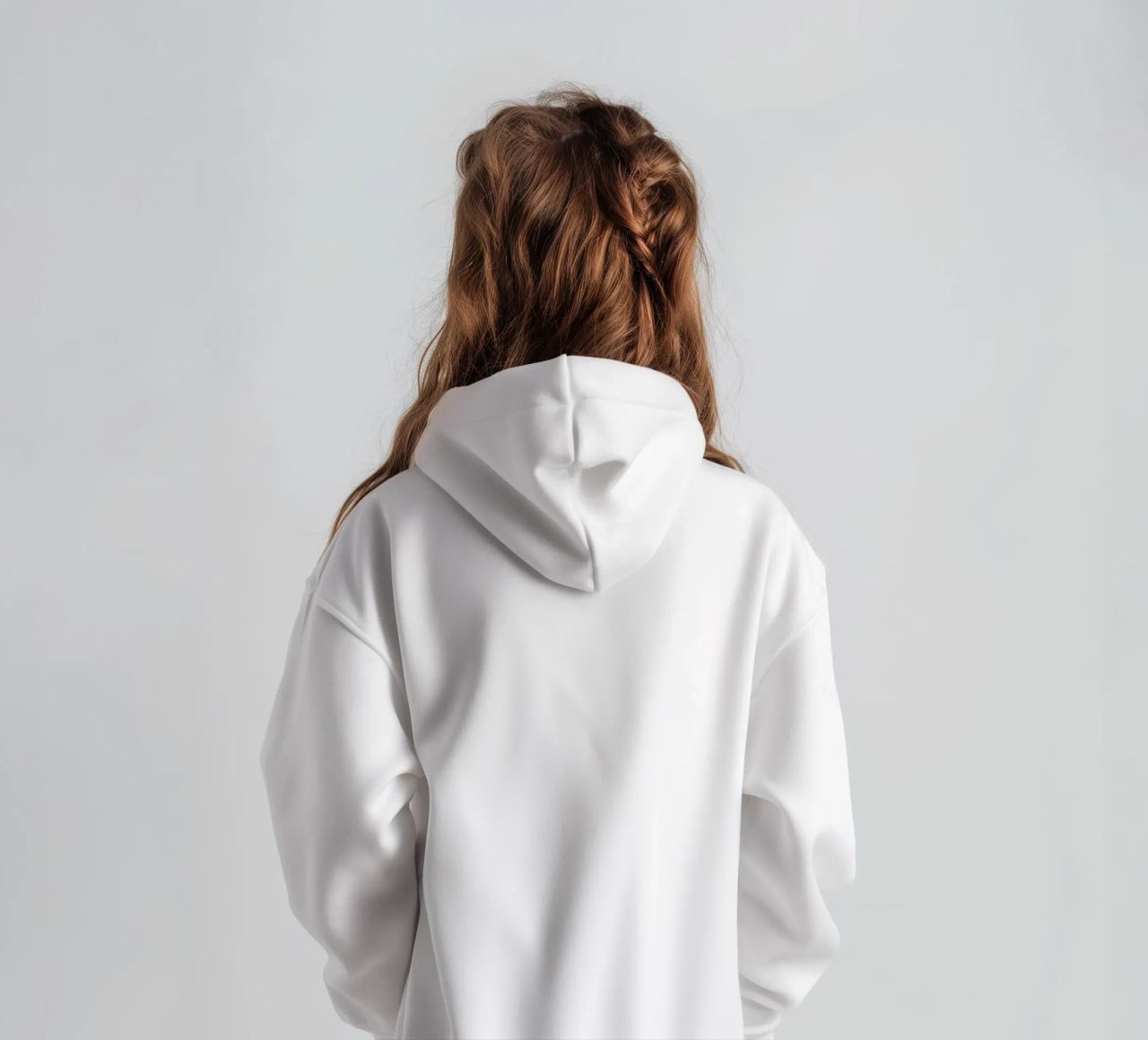 Minimal Abstract Charcoal felpa bambino con cappuccio da Studio Nahili