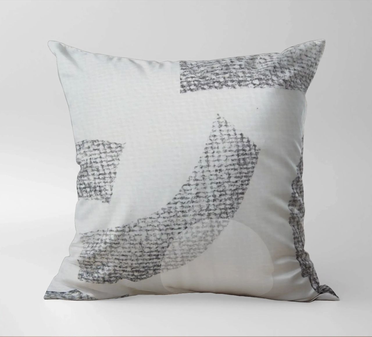Minimal Abstract Charcoal cuscino da Studio Nahili