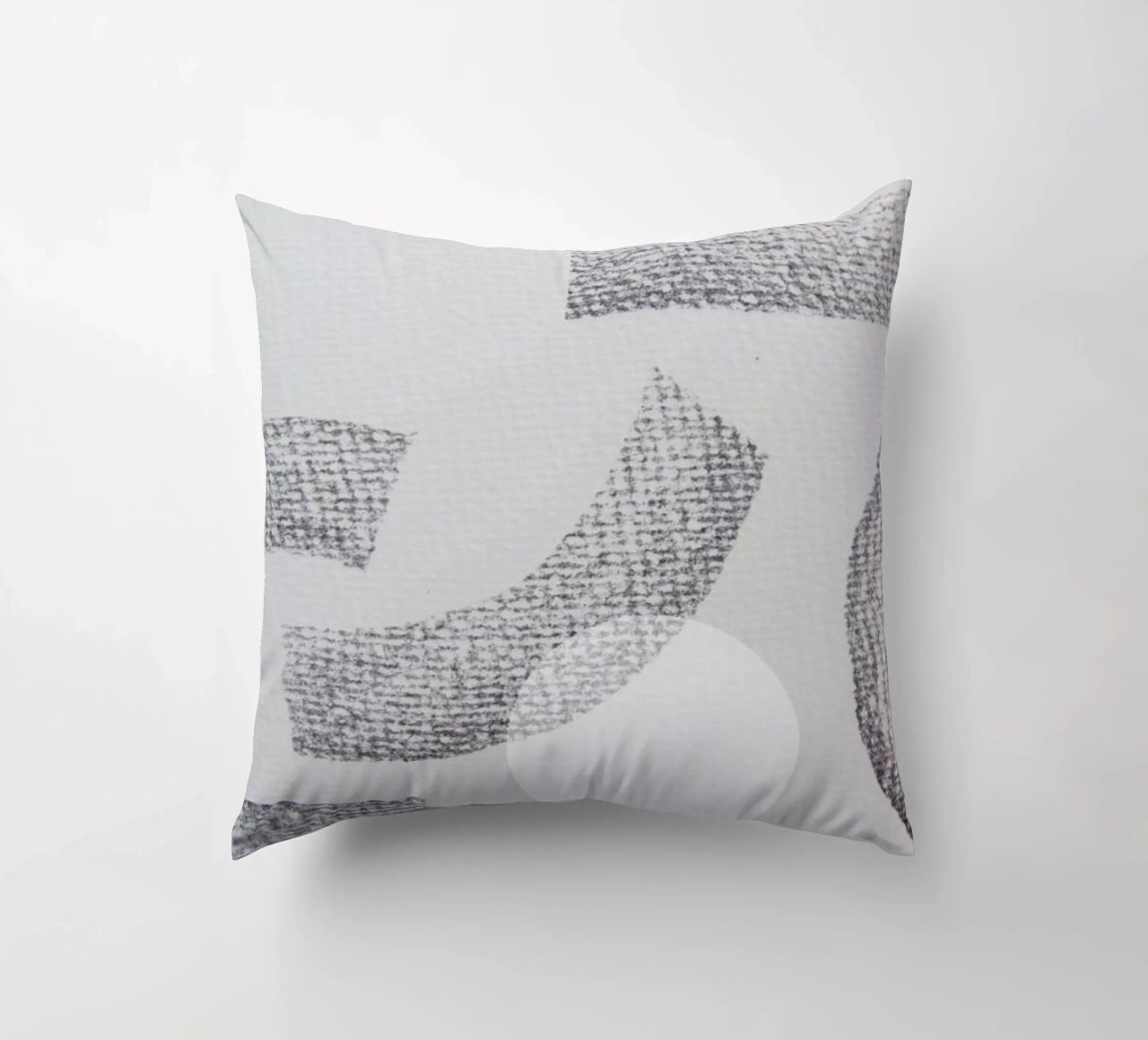 Minimal Abstract Charcoal cuscino da Studio Nahili