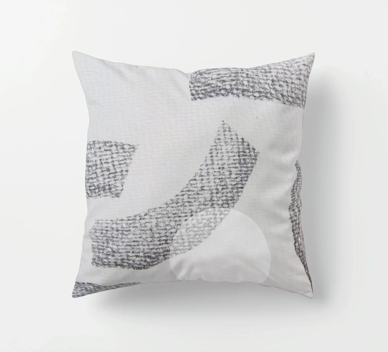 Minimal Abstract Charcoal cuscino da Studio Nahili