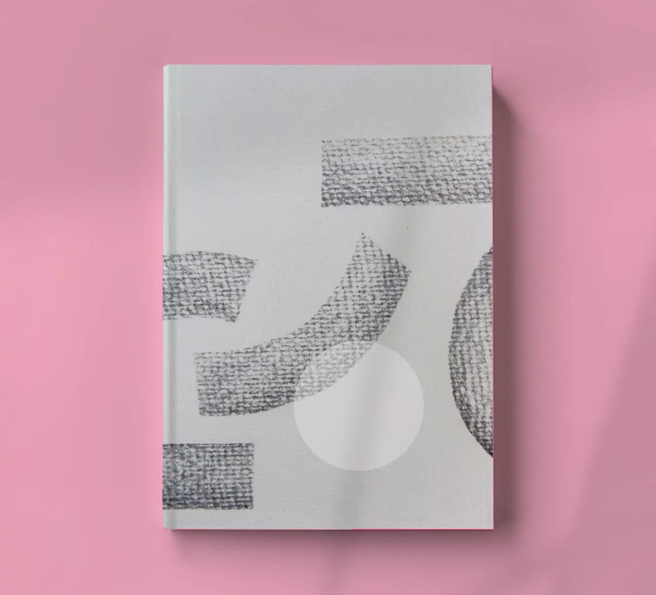 Minimal Abstract Charcoal diario da Studio Nahili