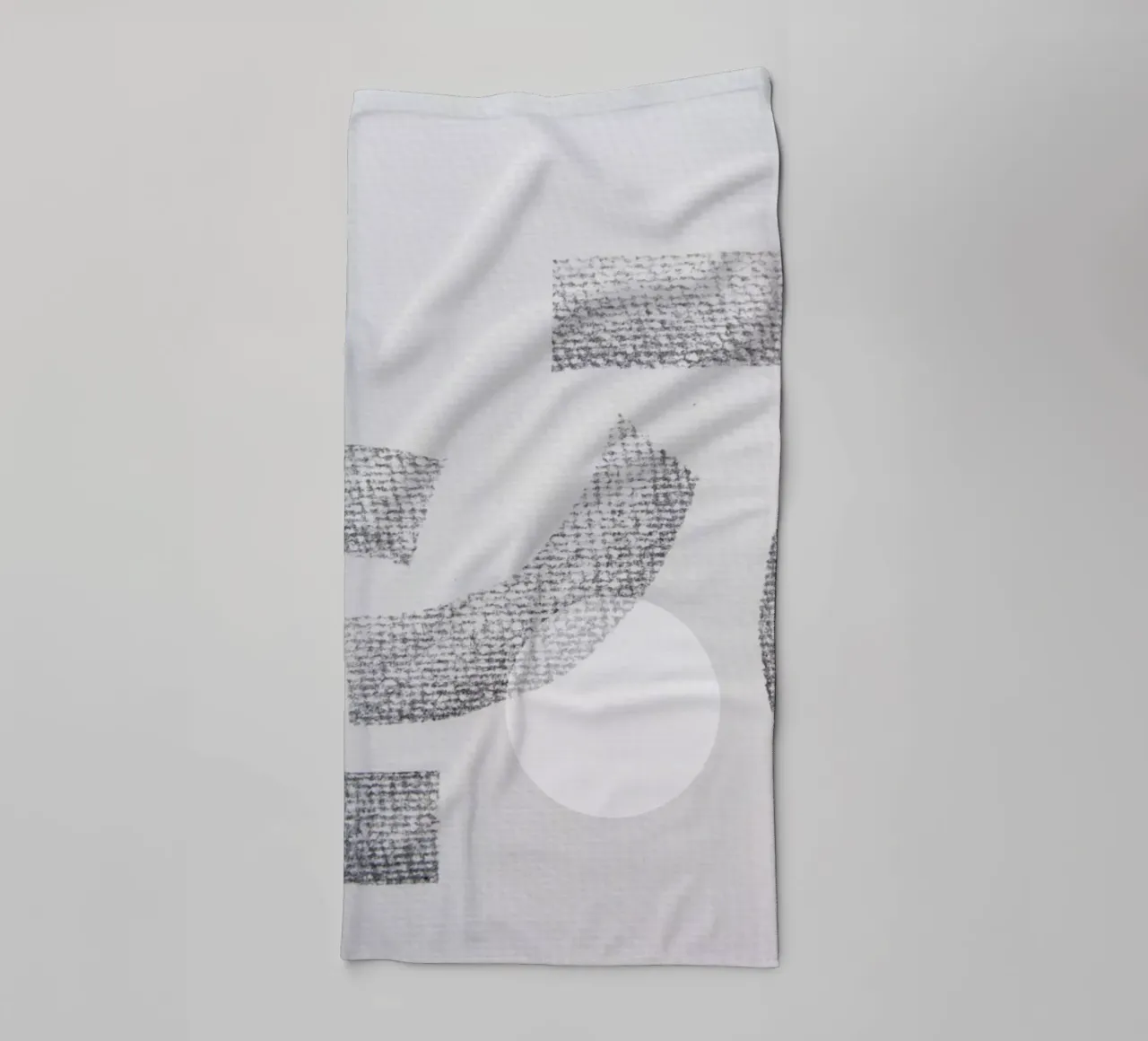 Minimal Abstract Charcoal asciugamano da bagno da Studio Nahili