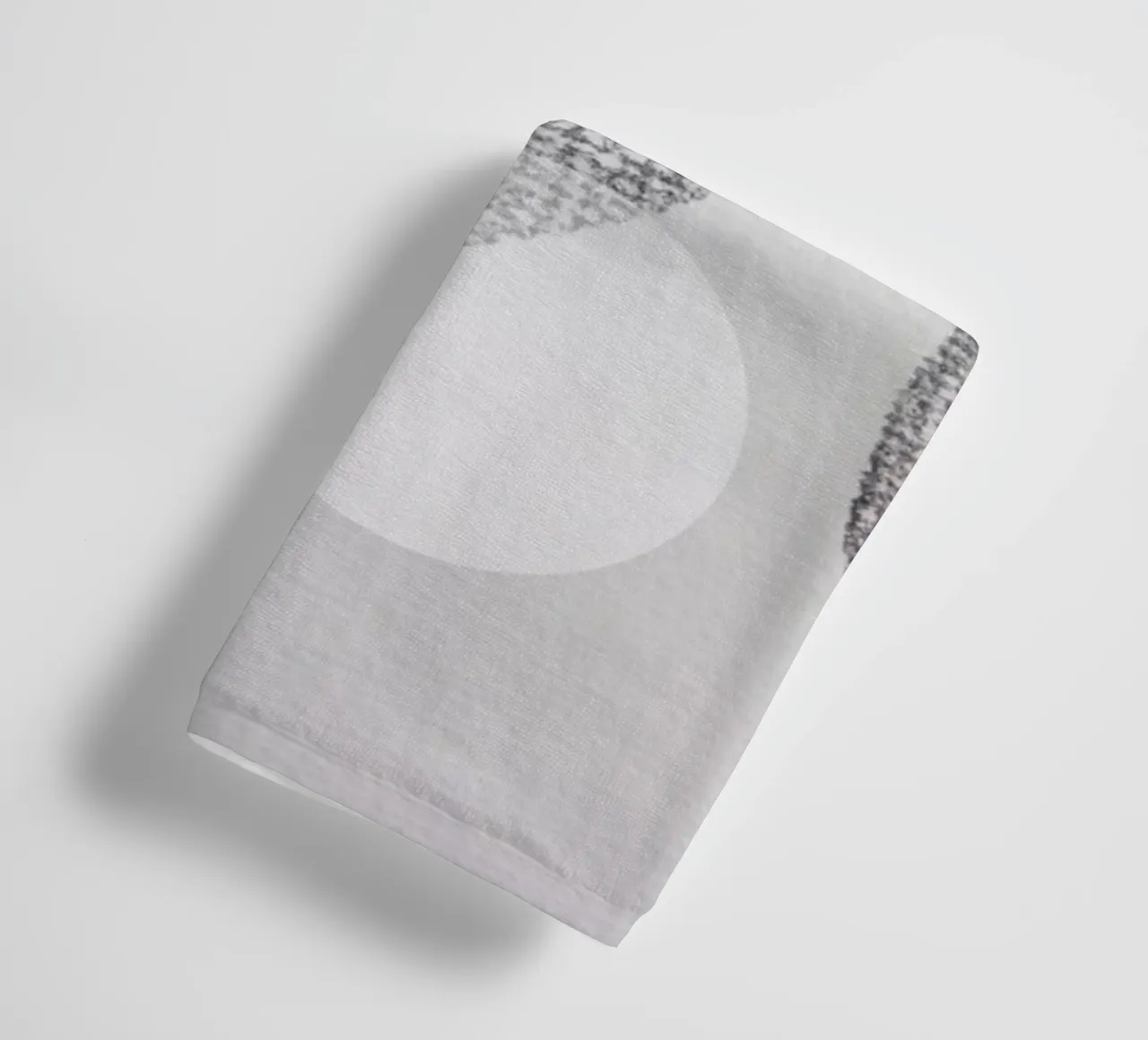Minimal Abstract Charcoal serviette de bain de Studio Nahili