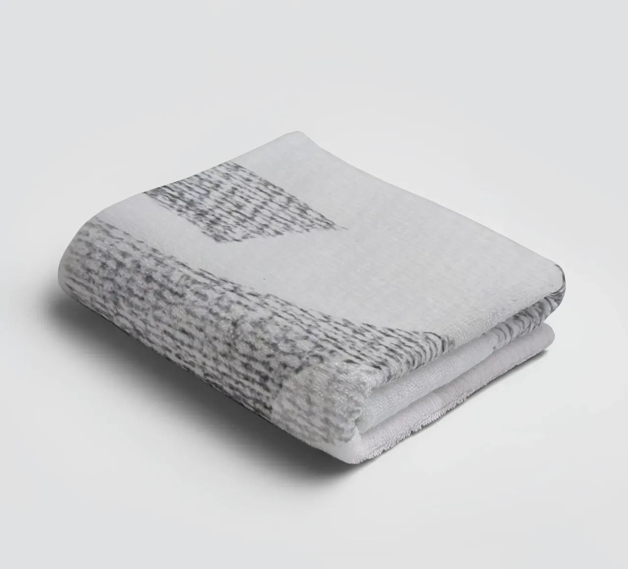 Minimal Abstract Charcoal asciugamano da bagno da Studio Nahili