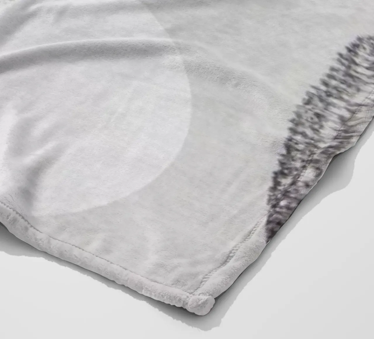 Minimal Abstract Charcoal coperta in pile da Studio Nahili