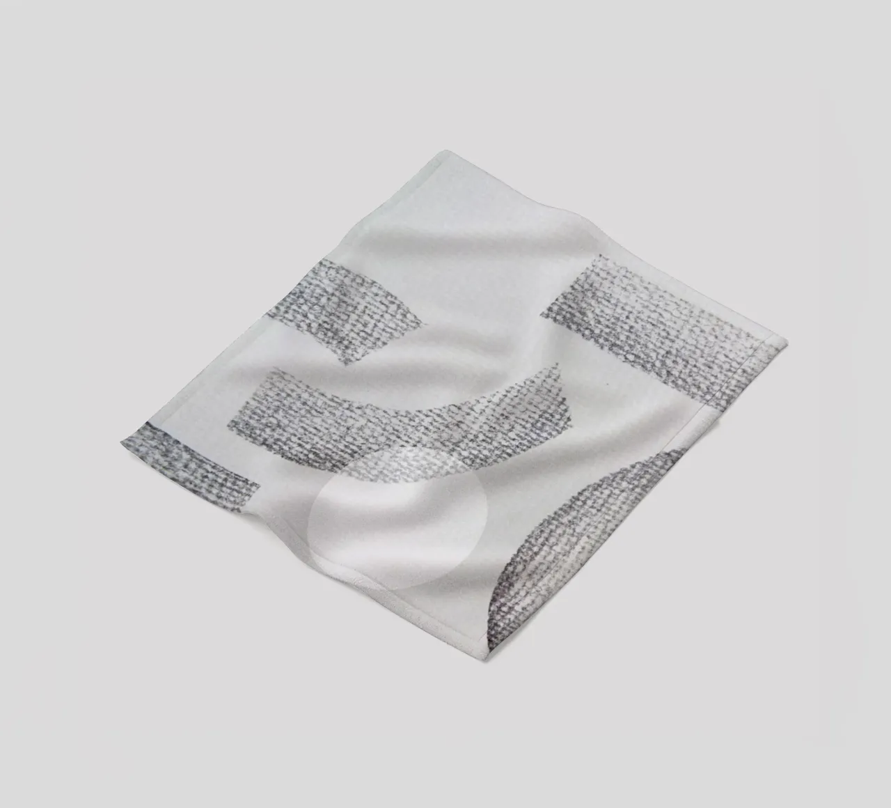 Minimal Abstract Charcoal coperta in pile da Studio Nahili