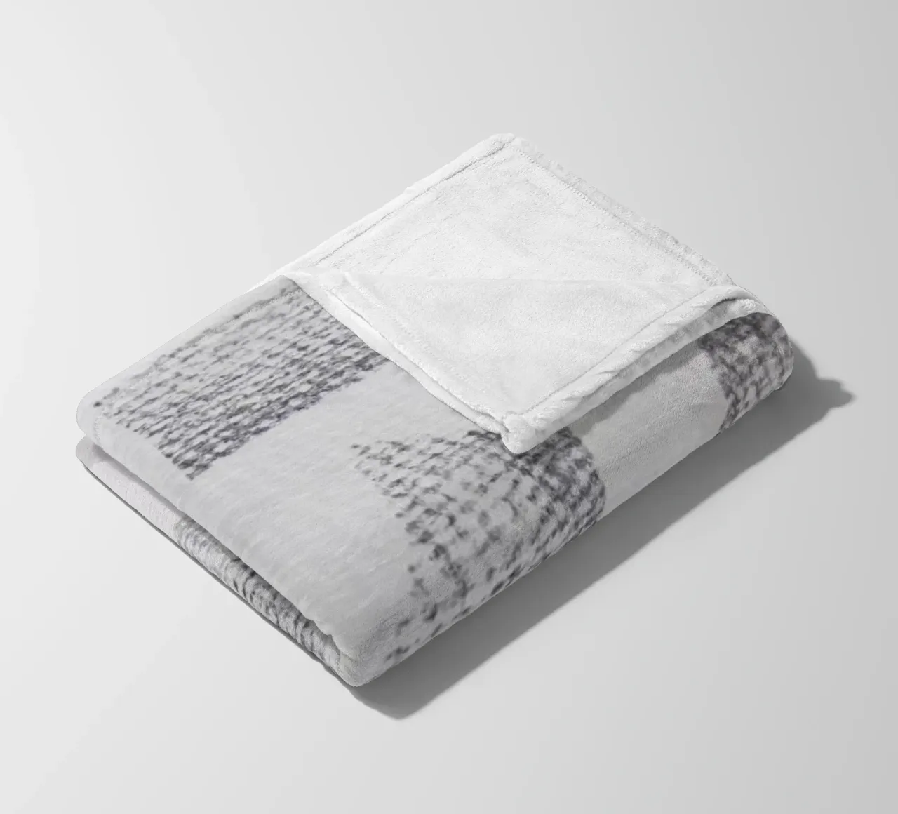 Minimal Abstract Charcoal coperta in pile da Studio Nahili