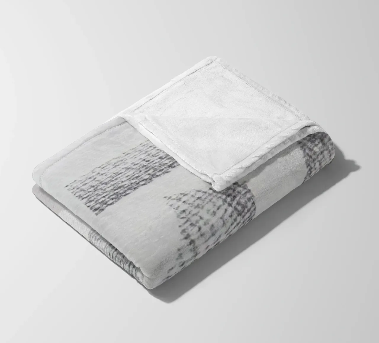 Minimal Abstract Charcoal coperta in pile da Studio Nahili