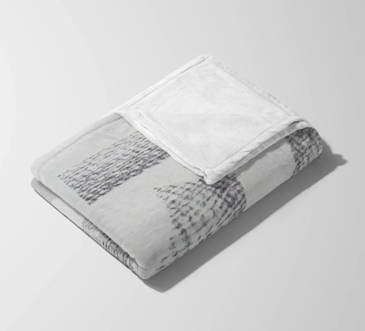 Minimal Abstract Charcoal coperta in pile da Studio Nahili