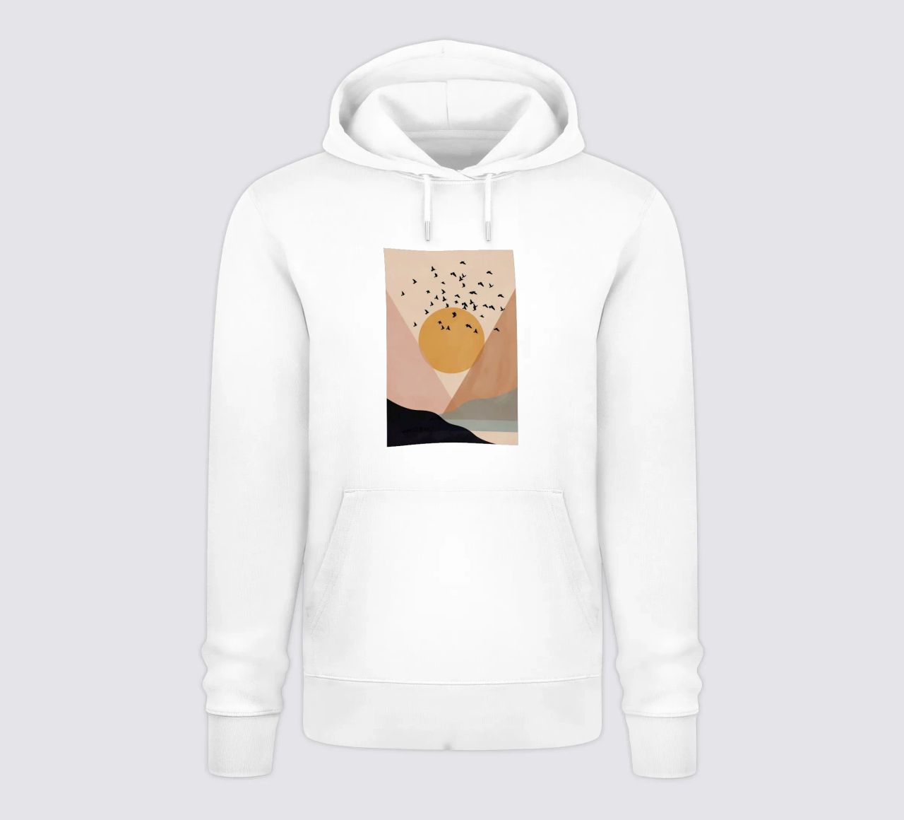 Sun Flock felpa con cappuccio da Pure