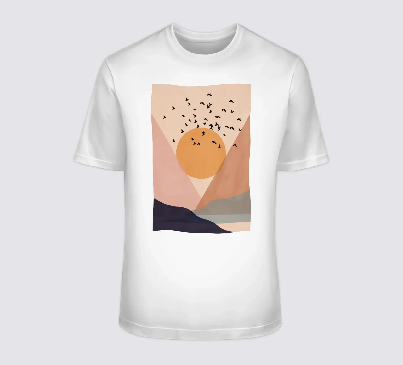 Sun Flock t-shirt by Pure