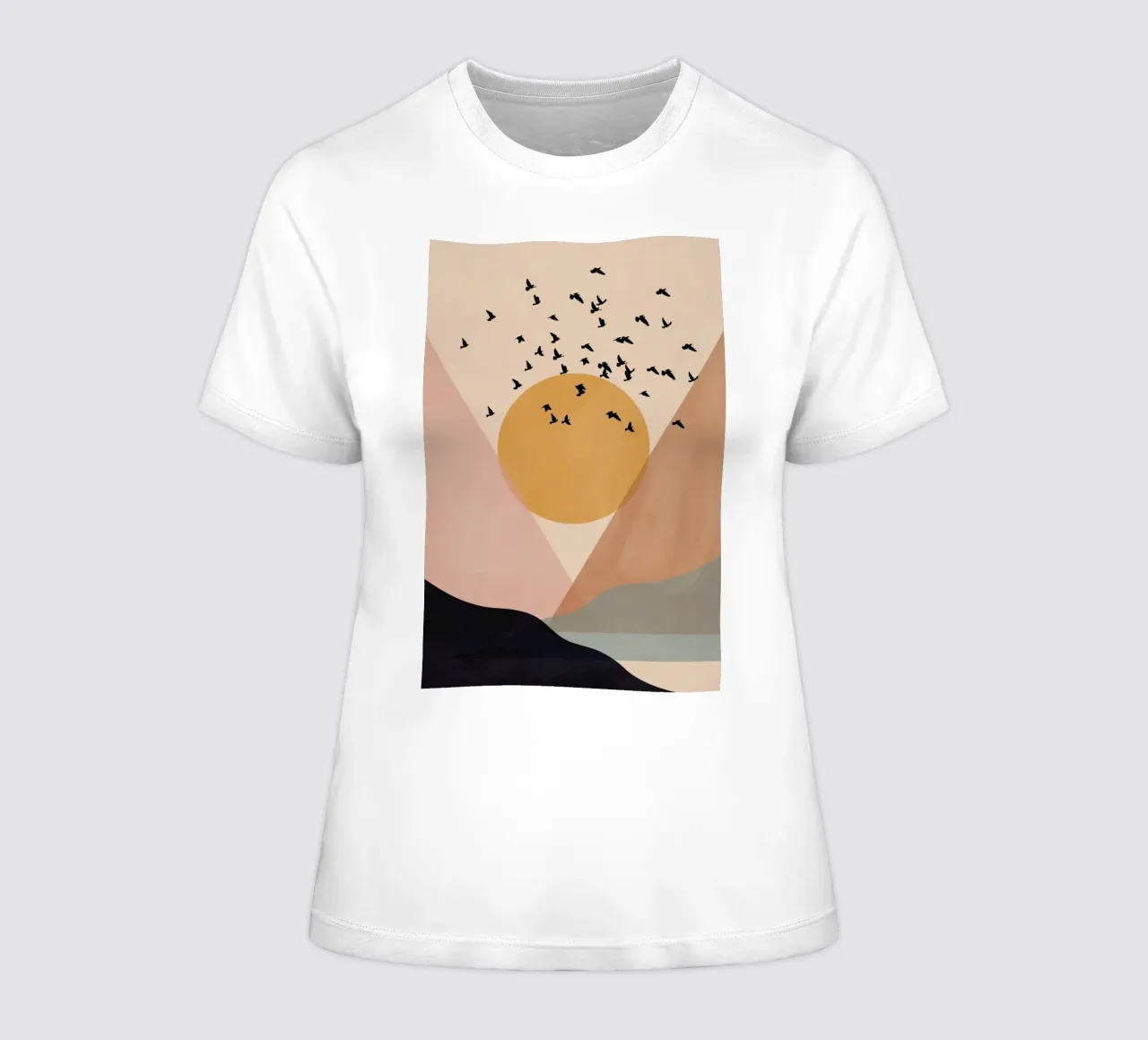 Sun Flock t-shirt da donna da Pure
