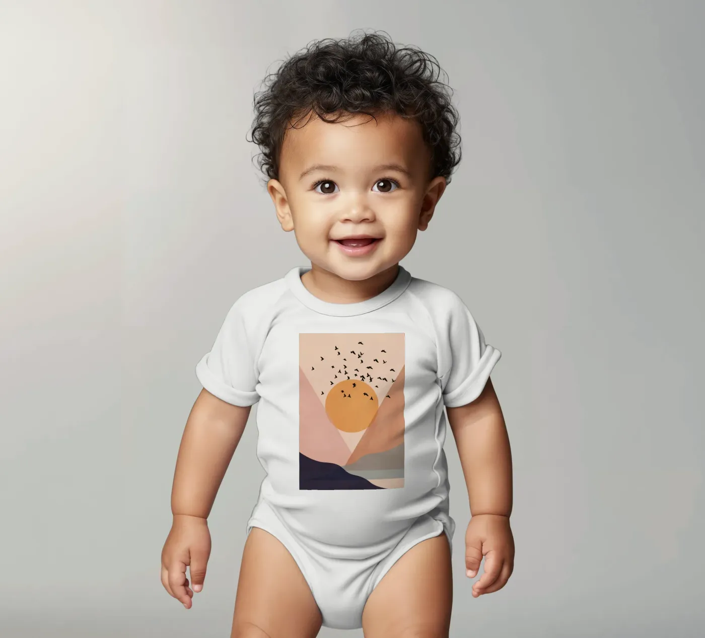 Sun Flock body bébé de Pure
