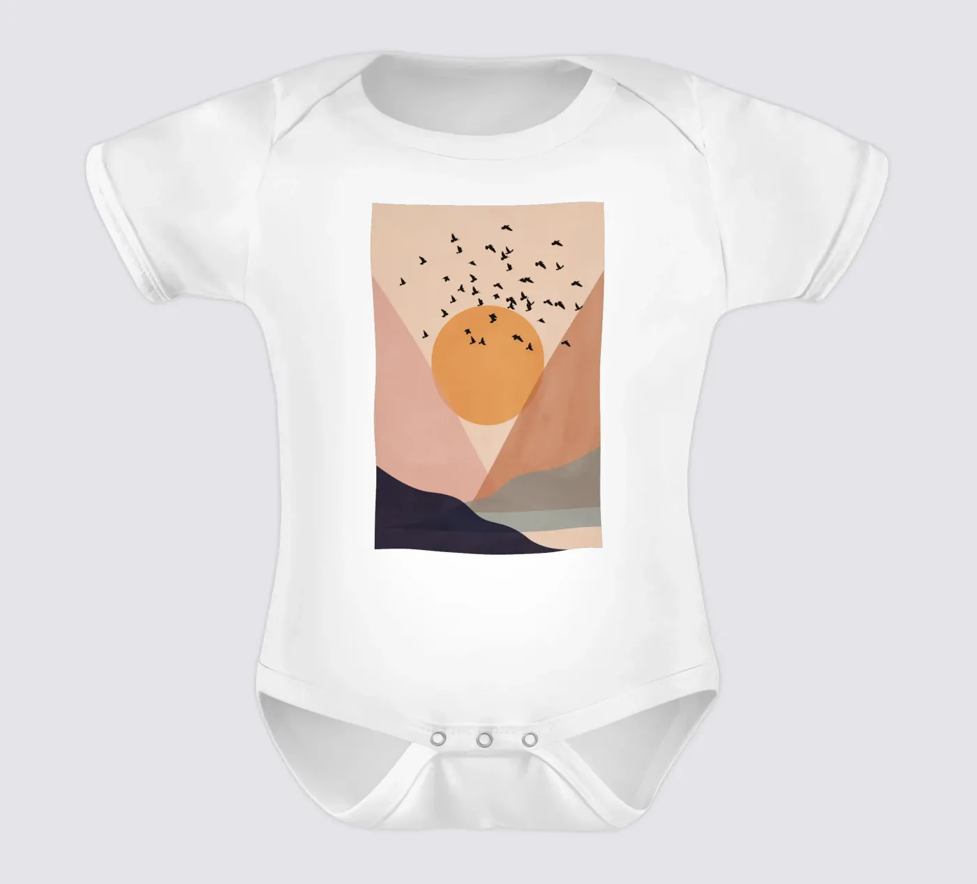 Sun Flock body bébé de Pure