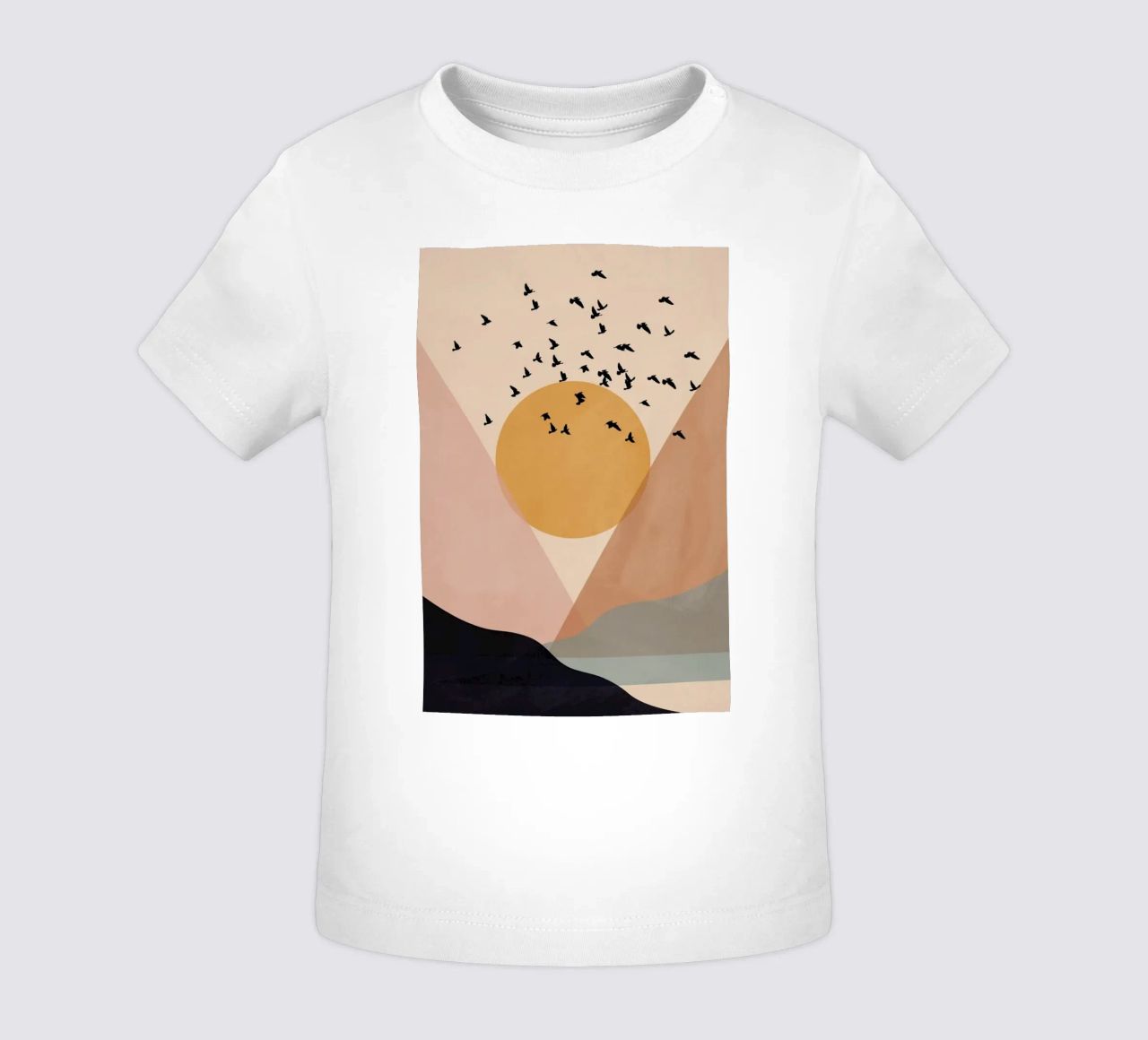 Sun Flock maglietta neonato da Pure