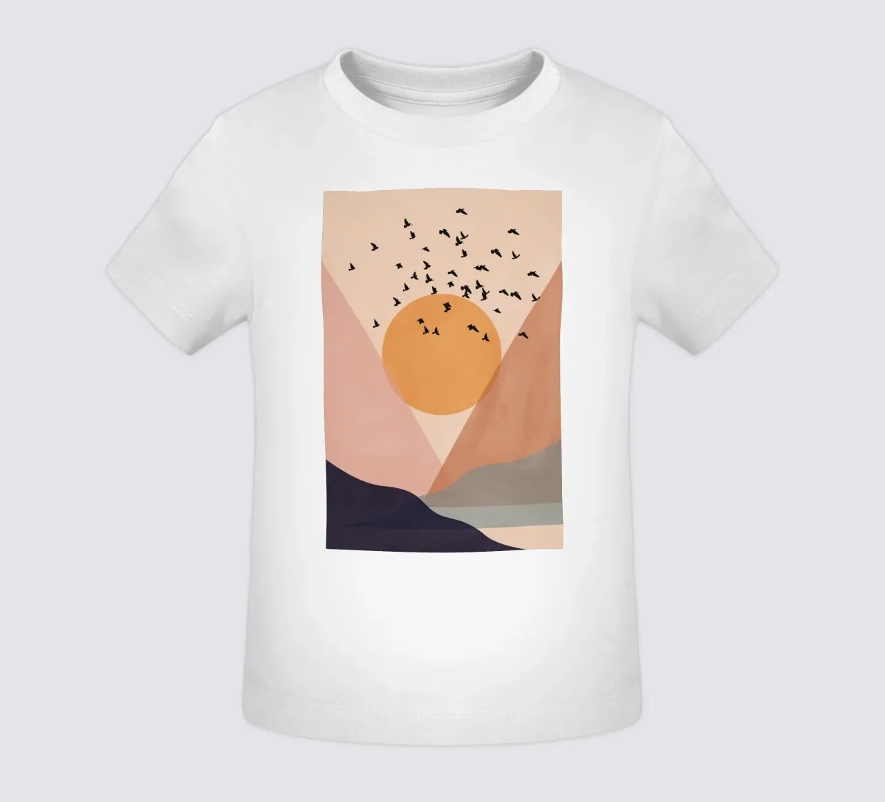 Sun Flock baby t-shirt by Pure
