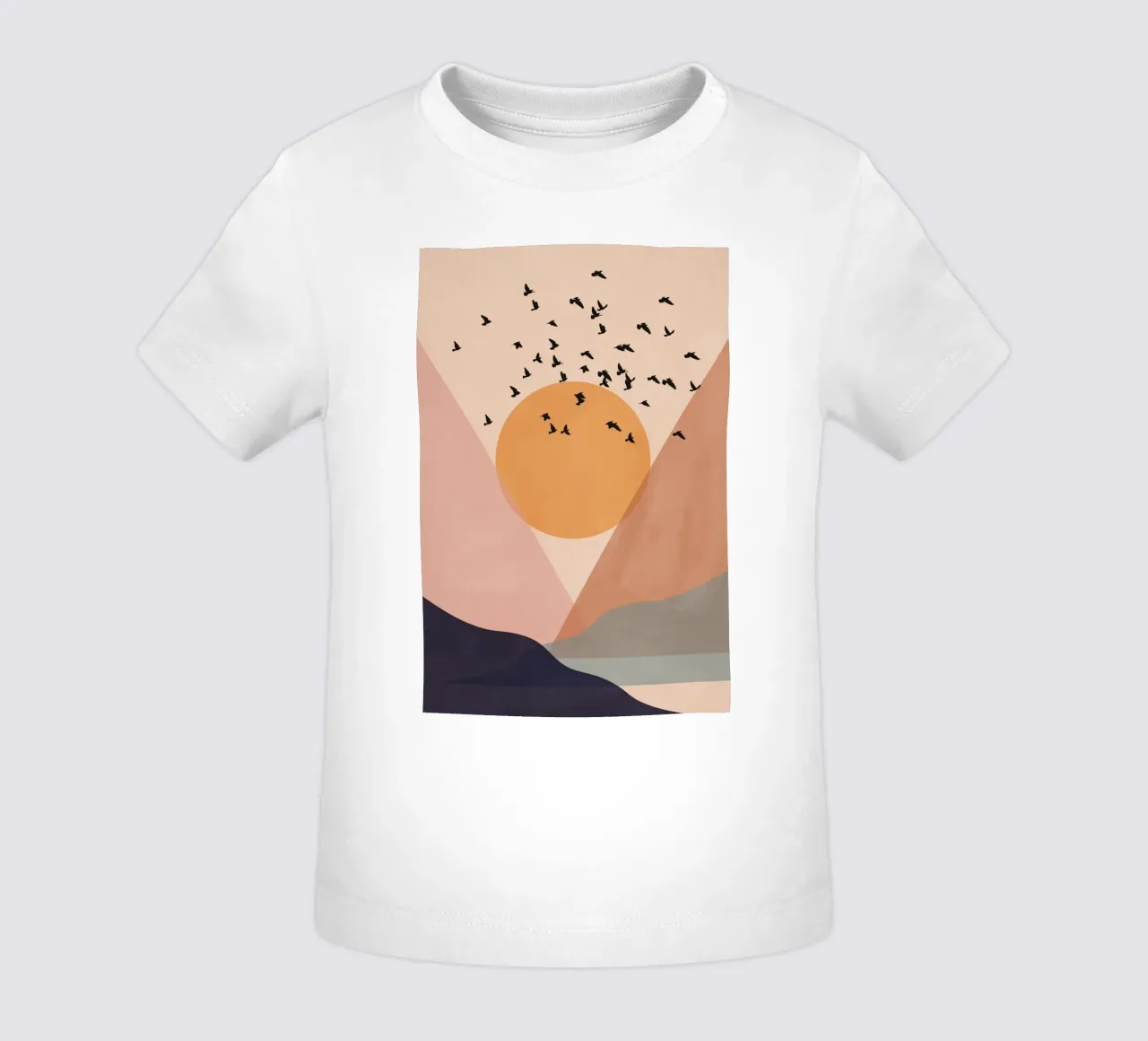 Sun Flock baby t-shirt by Pure