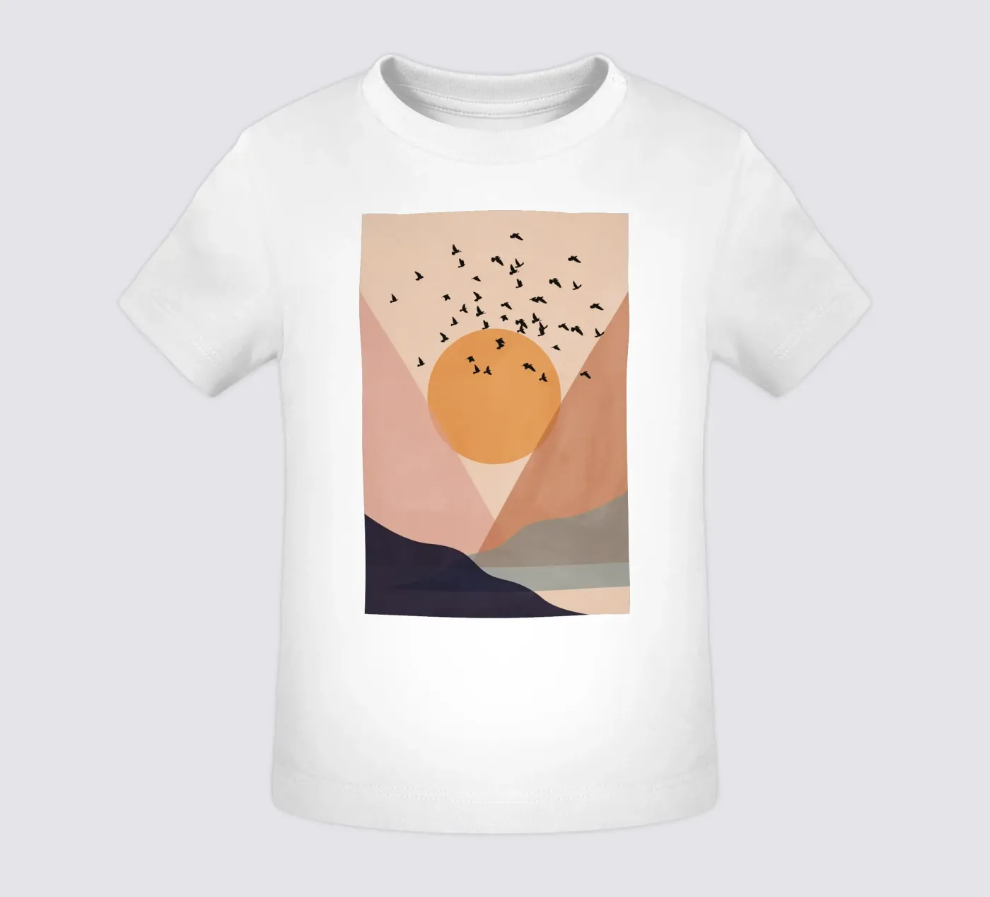 Sun Flock baby t-shirt by Pure