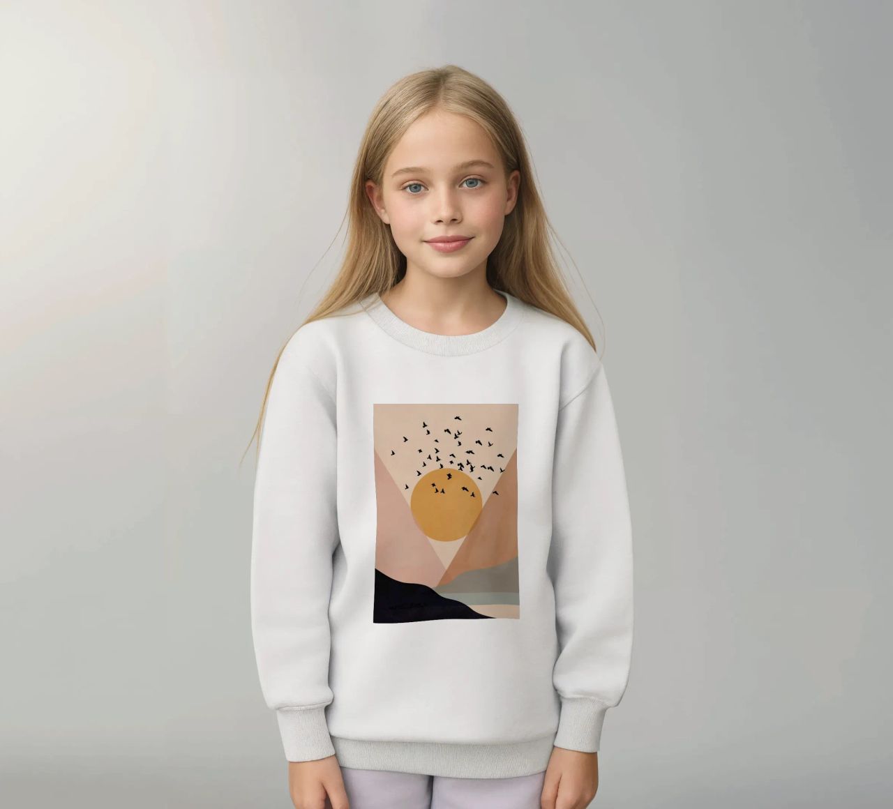 Sun Flock felpa bambino da Pure