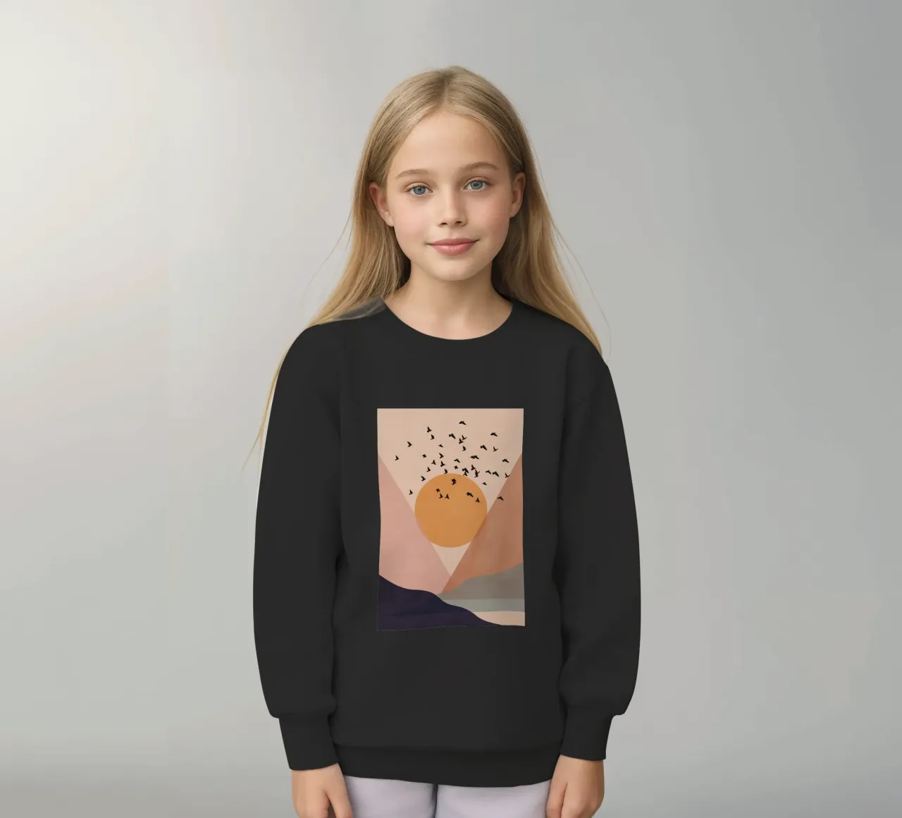 Sun Flock sweat enfant de Pure