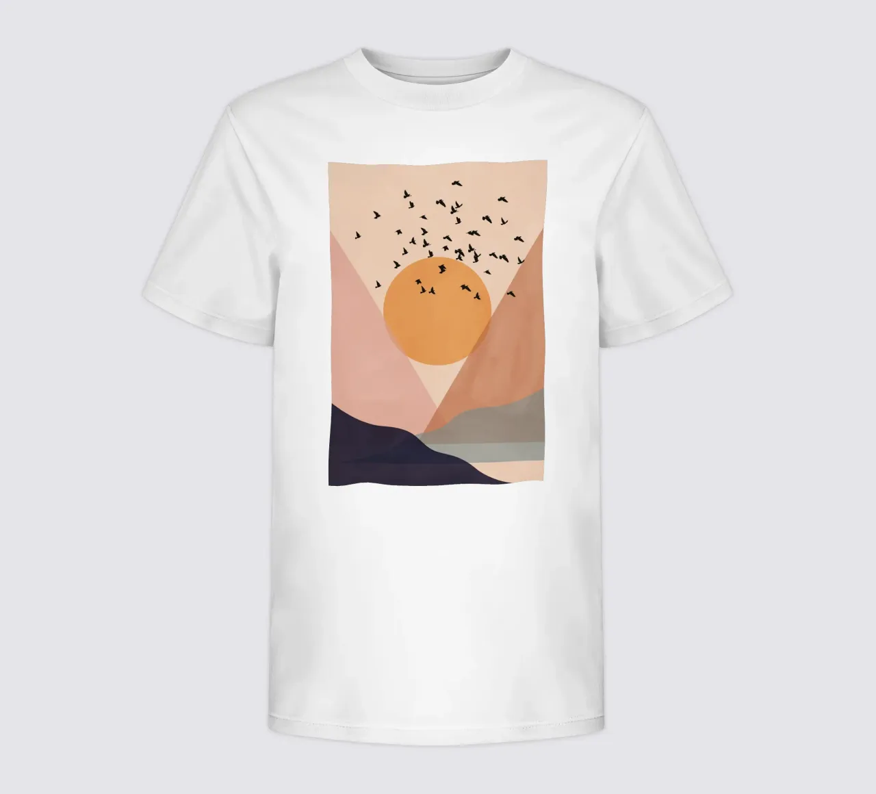 Sun Flock kids t-shirt by Pure