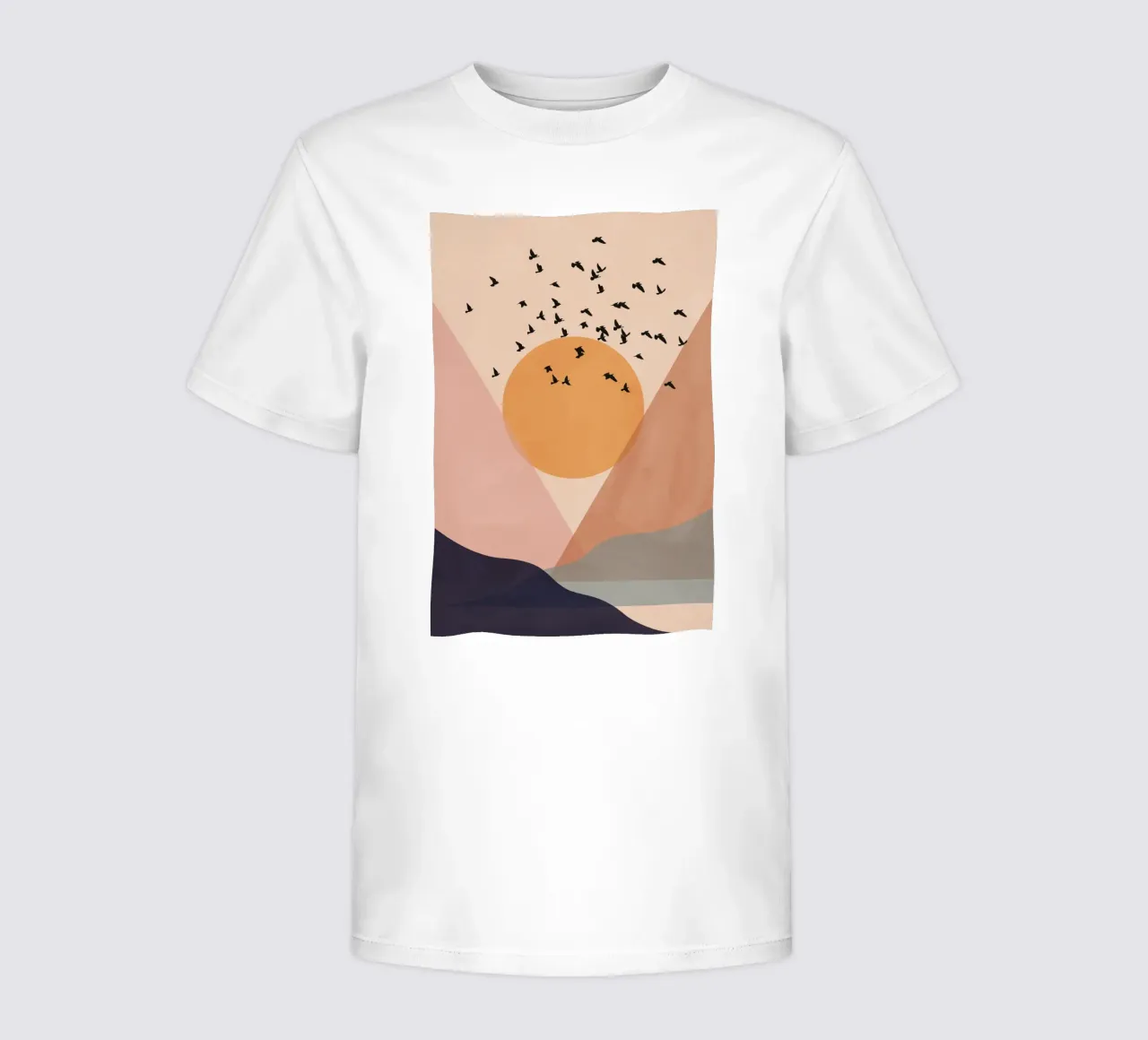 Sun Flock kids t-shirt by Pure