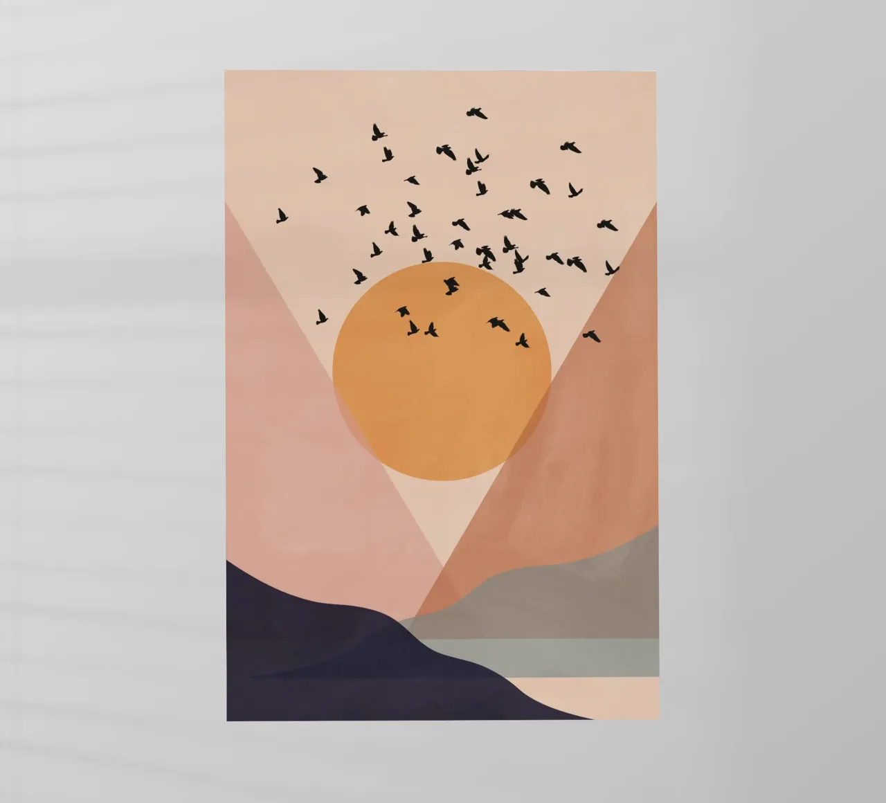 Sun Flock backlit film by Pure