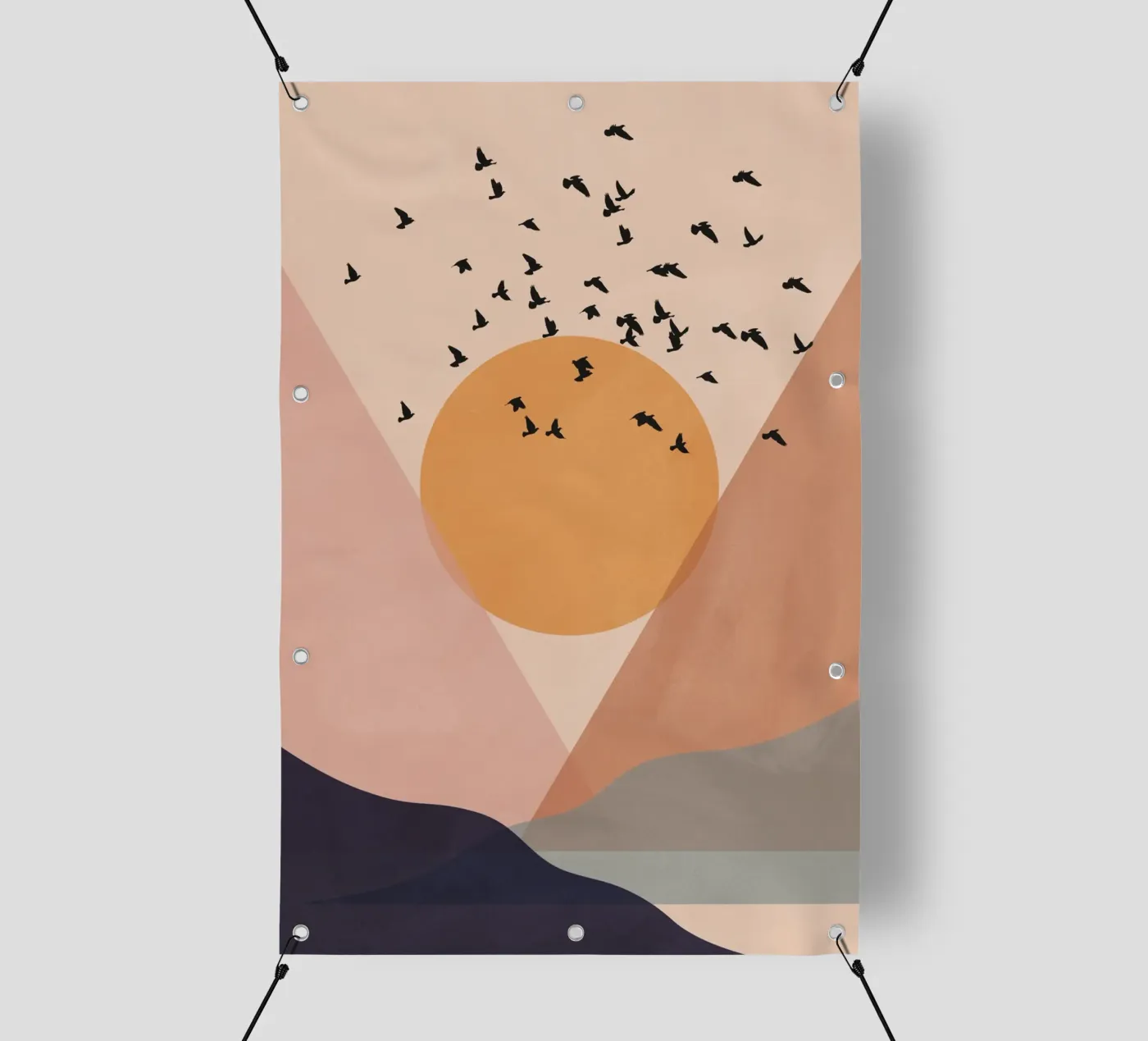 Sun Flock telo in pvc da Pure