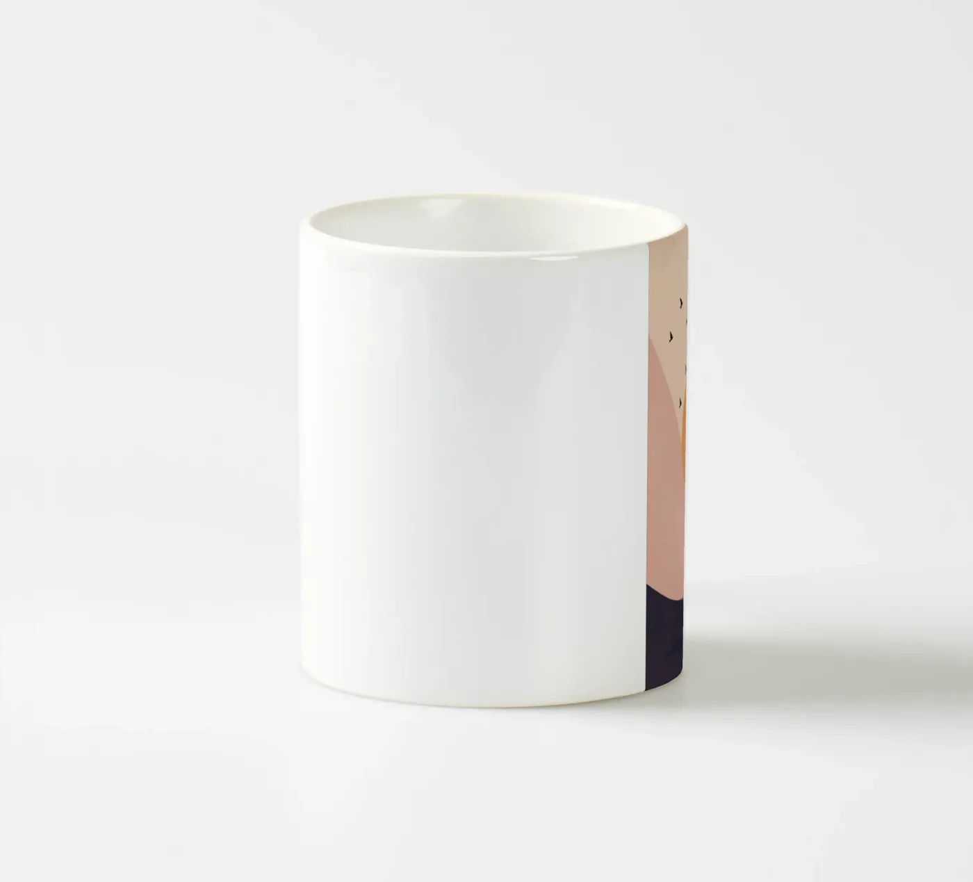 Sun Flock ceramic mug by Pure