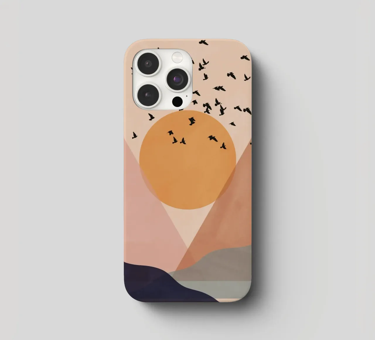 Sun Flock iphone case by Pure