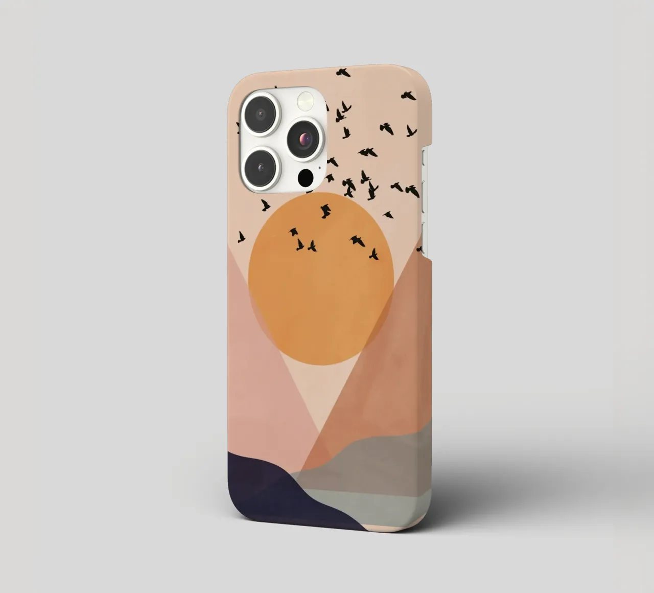 Sun Flock iphone case by Pure