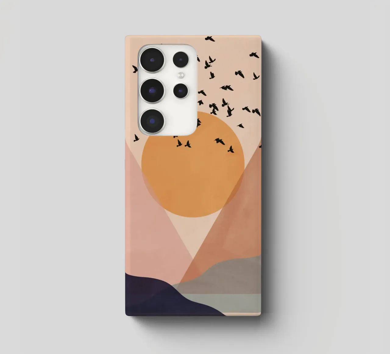 Sun Flock Samsung Hülle von Pure