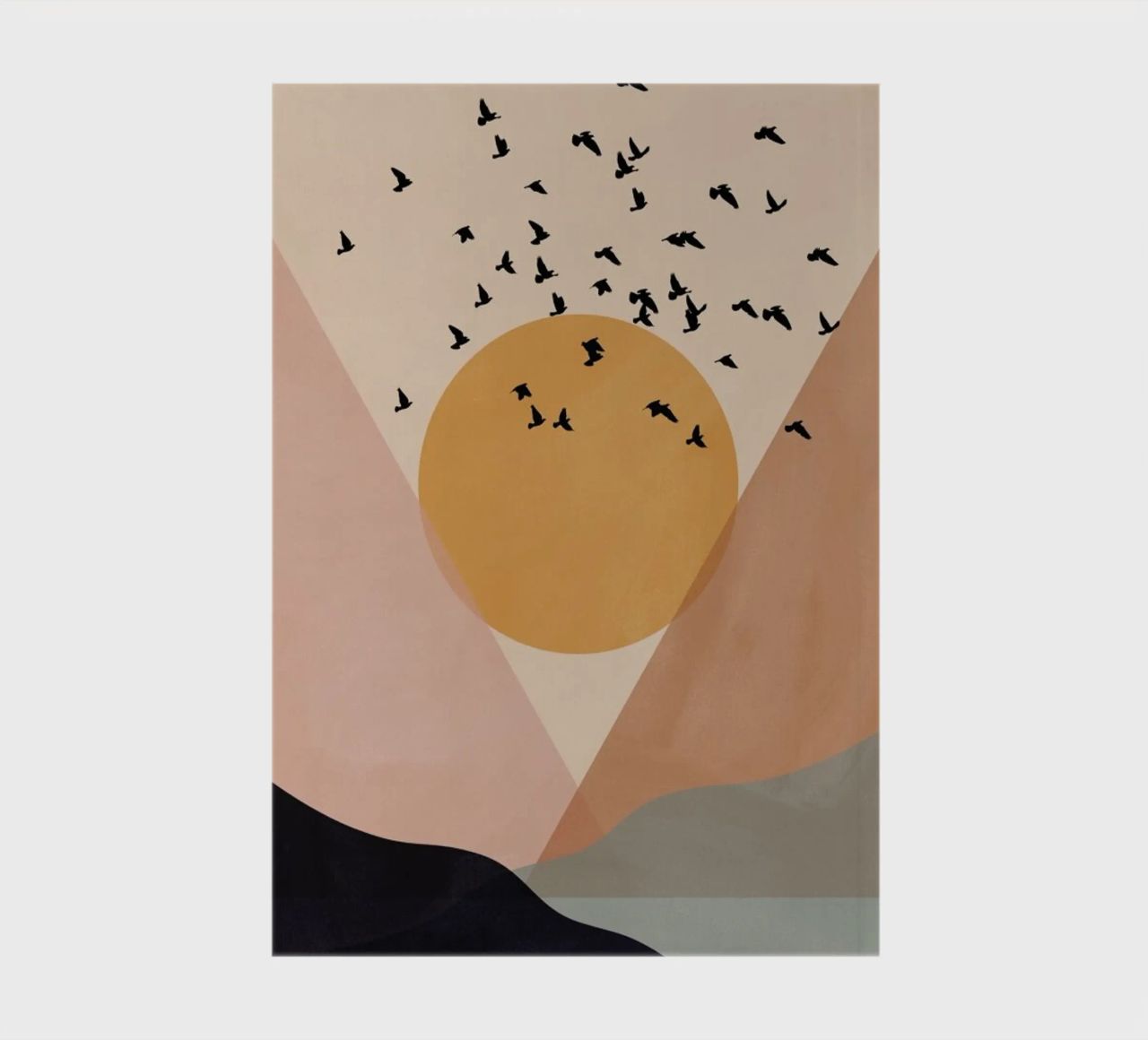 Sun Flock carnet de notes de Pure