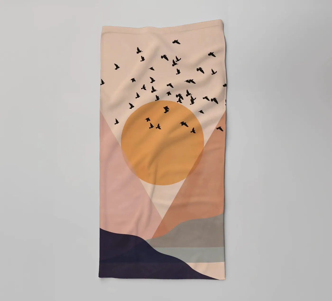 Sun Flock badhanddoek van Pure