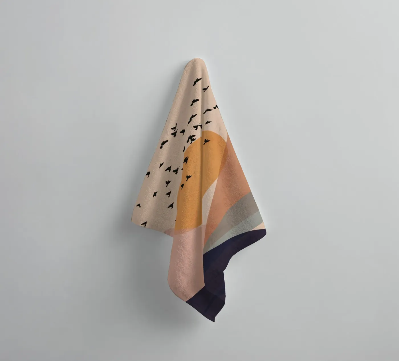 Sun Flock badhanddoek van Pure