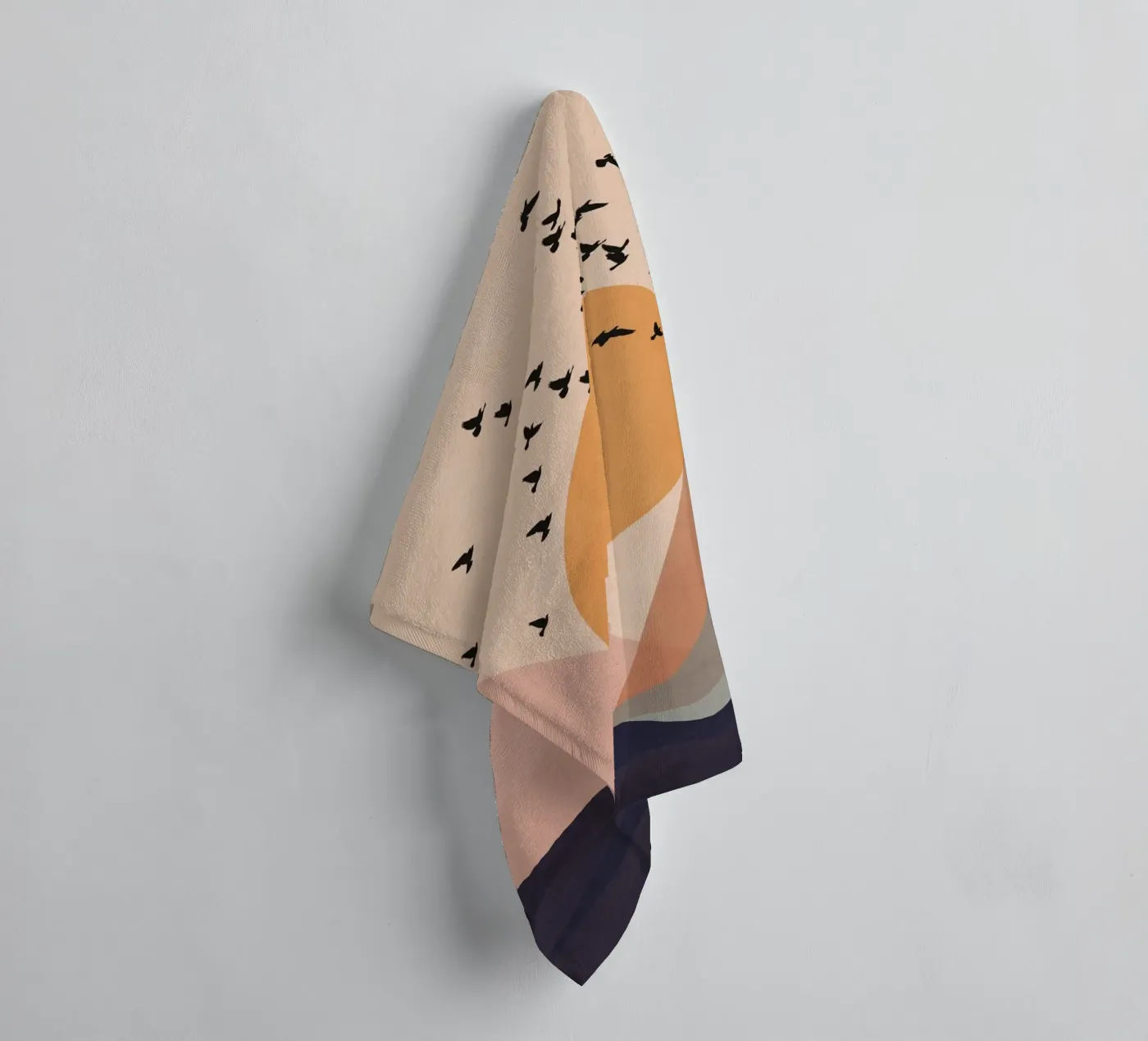 Sun Flock badhanddoek van Pure