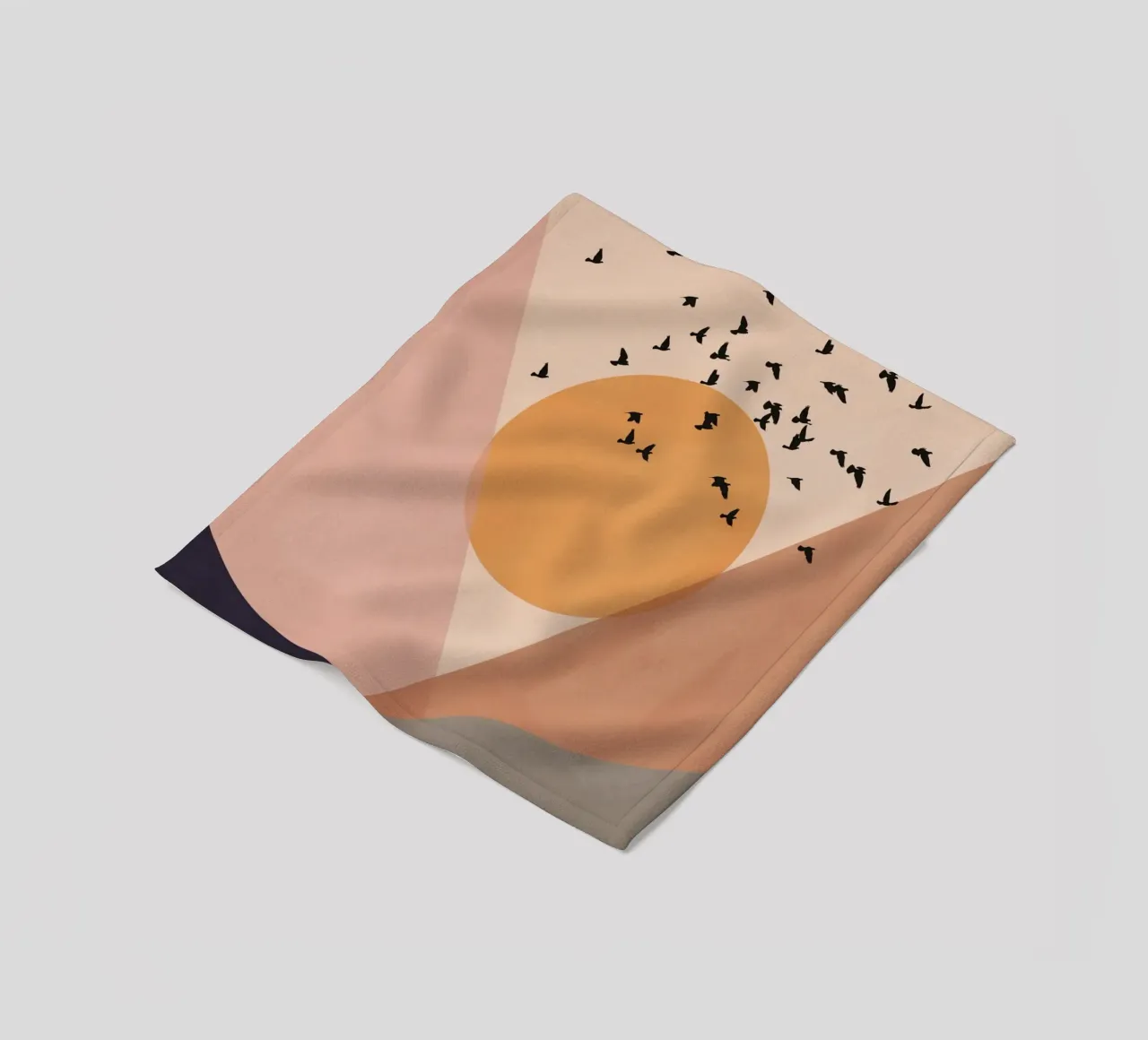 Sun Flock Fleecedecke von Pure