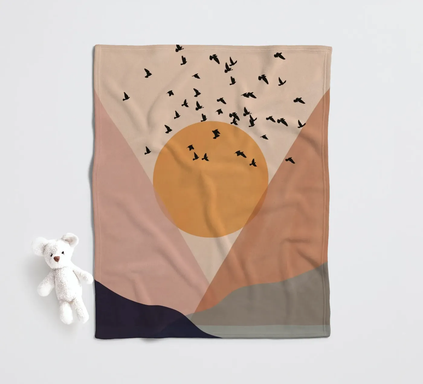 Sun Flock coperta in pile da Pure