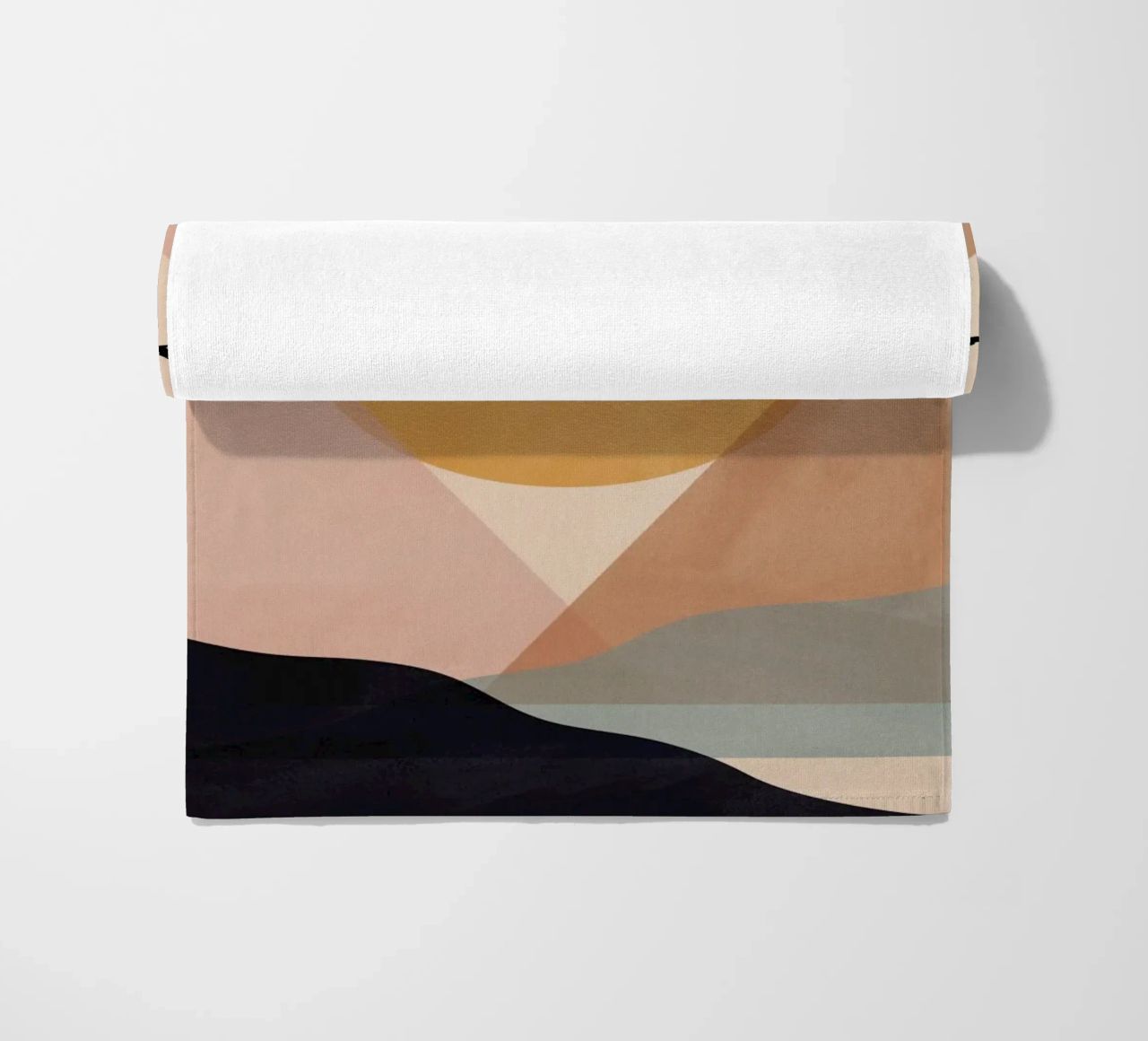 Sun Flock beach towel by Pure