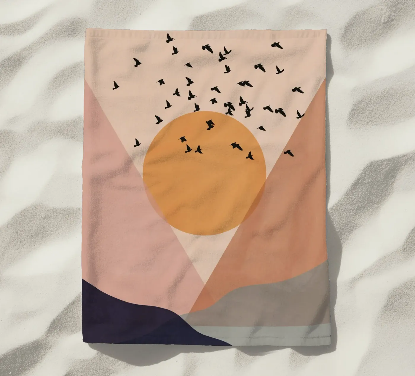 Sun Flock telo mare da Pure