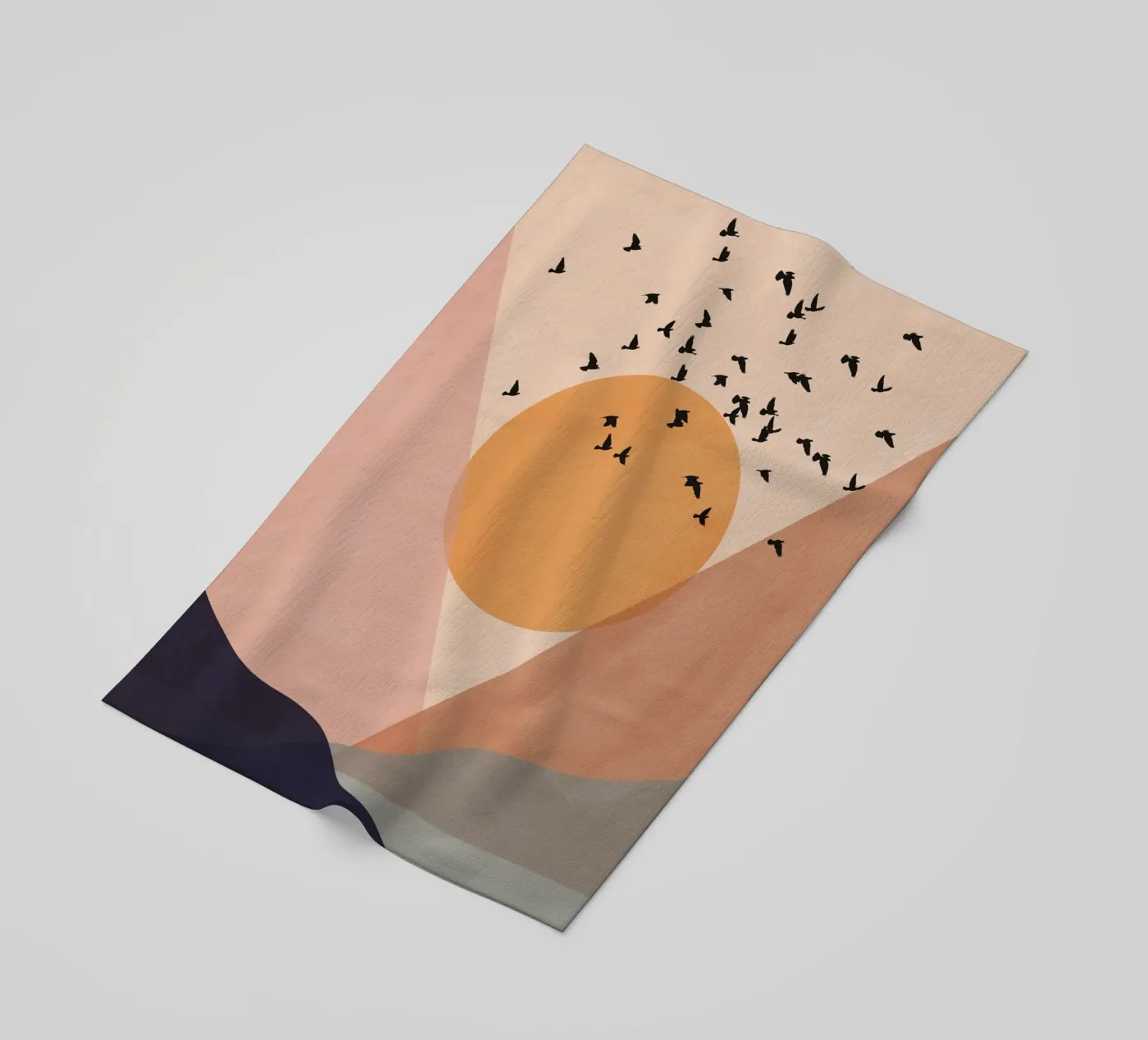 Sun Flock telo mare da Pure