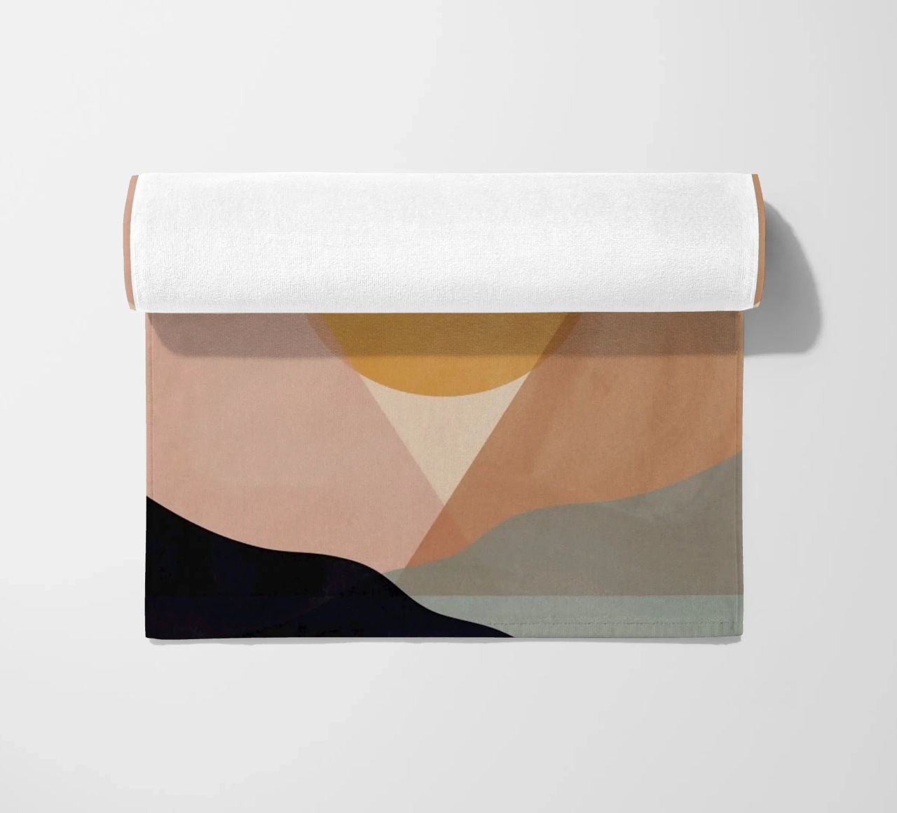 Sun Flock beach towel by Pure
