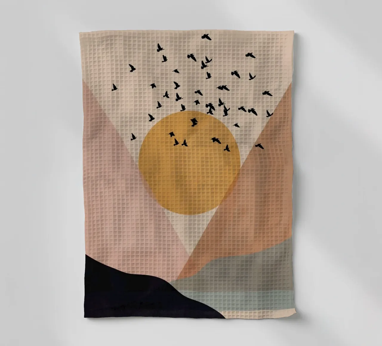 Sun Flock Geschirrtuch von Pure