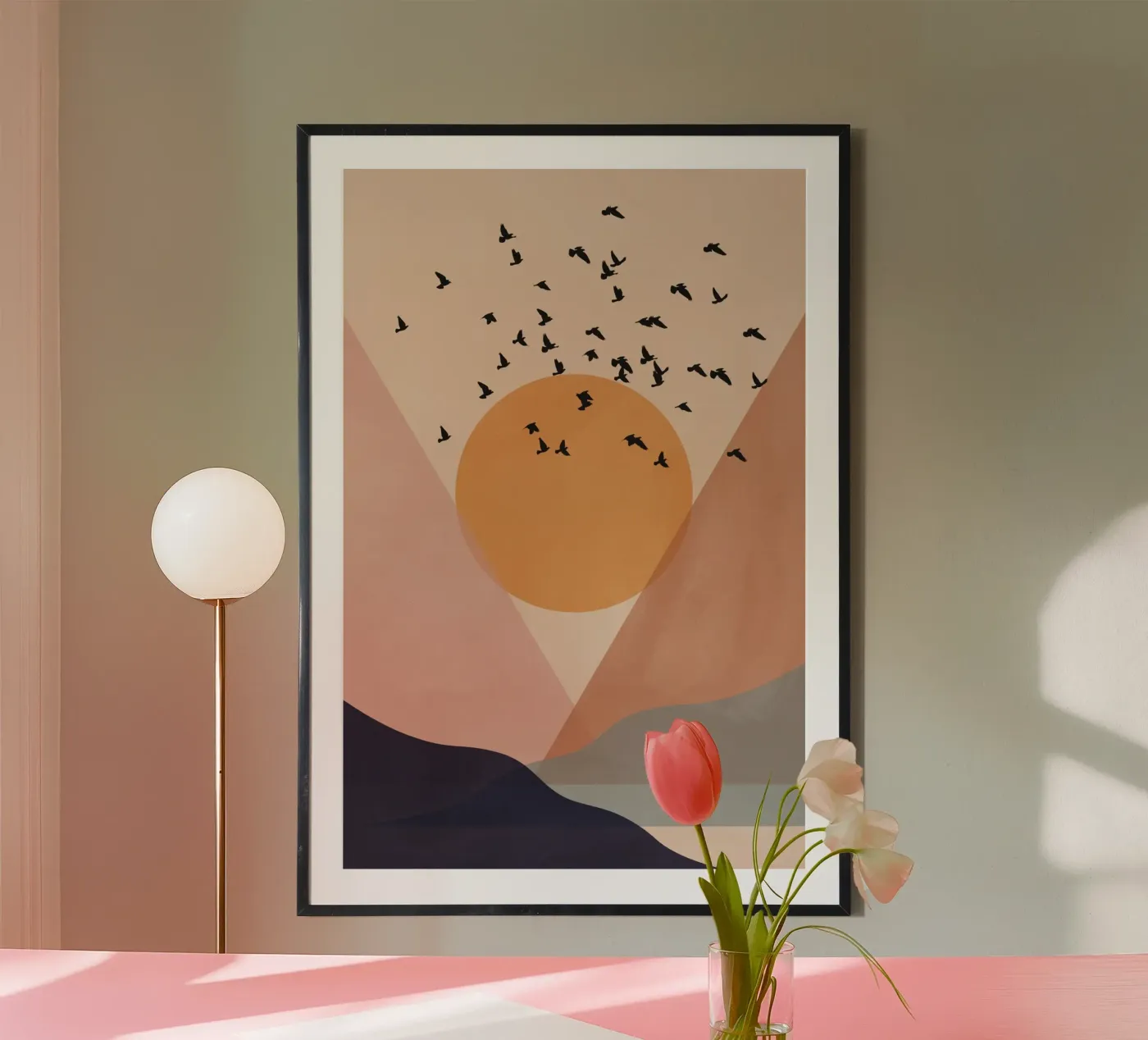 Sun Flock poster by Pure