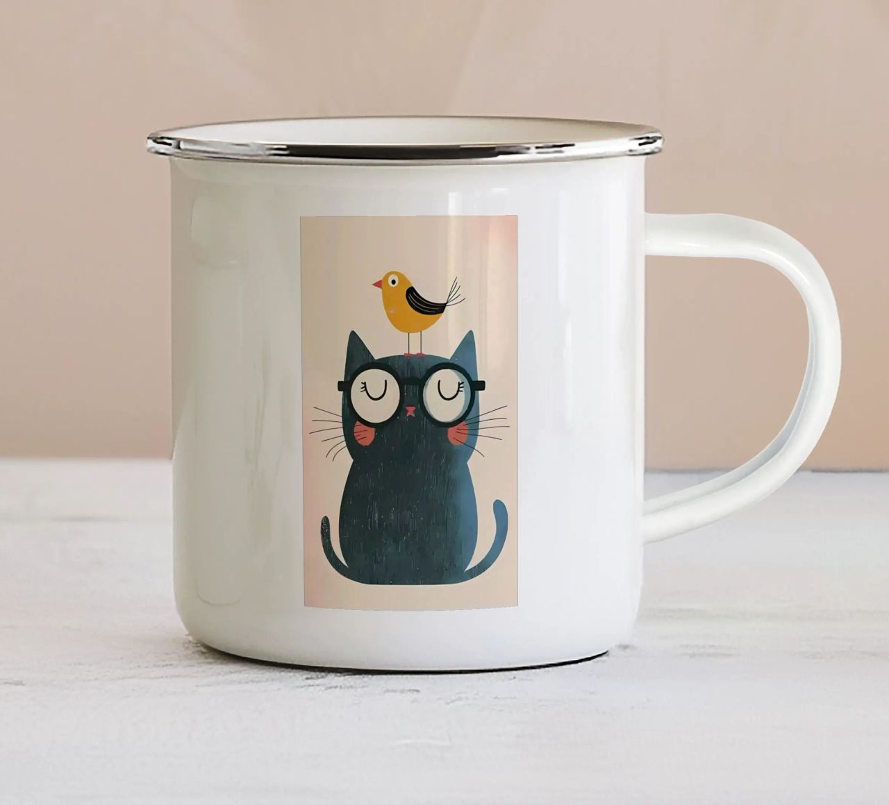 Arte di base 293 tazza in smalto da Carrie a Ingersoll
